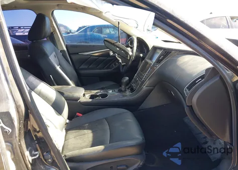 2015 Infiniti Q50 Premium from USA, damaged, VIN JN1BV7AR1FM418507